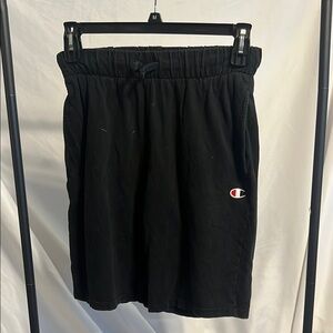 Champion Black Casual Shorts